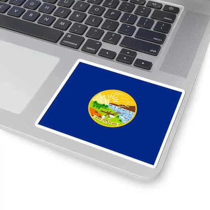 Flag of Montana 1905-1981 (United States) STICKER Vinyl Kiss-Cut Decal - The Sticker Space