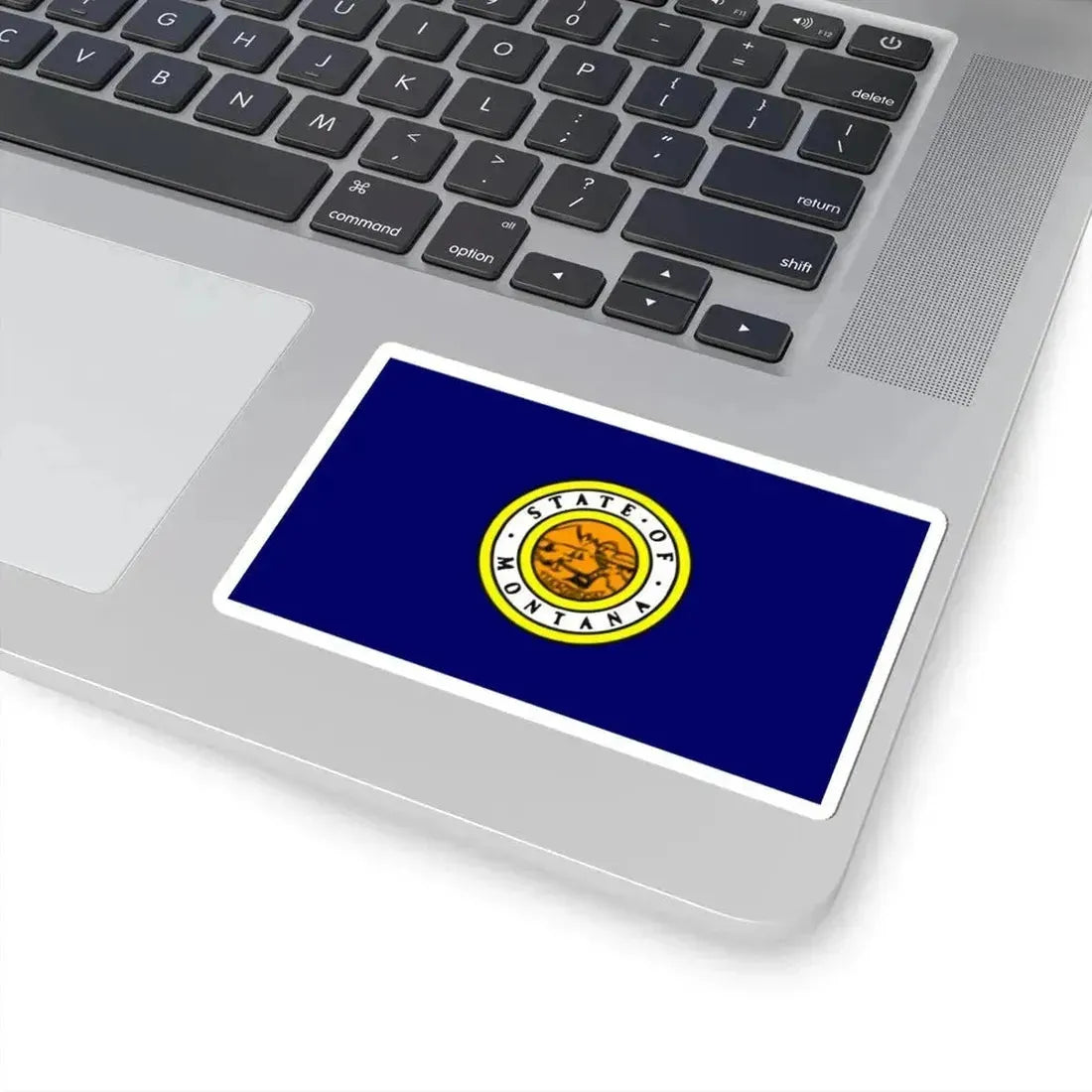 Flag of Montana 1943 (United States) STICKER Vinyl Kiss-Cut Decal - The Sticker Space