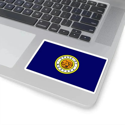 Flag of Montana 1943 (United States) STICKER Vinyl Kiss-Cut Decal - The Sticker Space