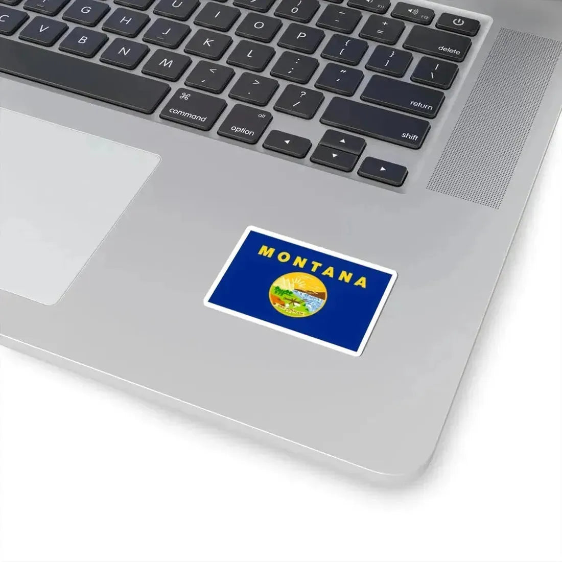 Flag of Montana (United States) STICKER Vinyl Kiss-Cut Decal - The Sticker Space