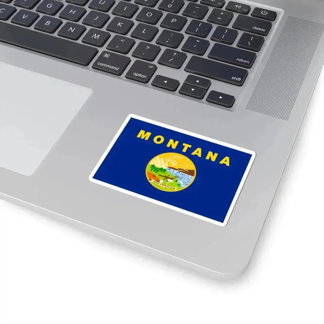 Flag of Montana (United States) STICKER Vinyl Kiss-Cut Decal - The Sticker Space
