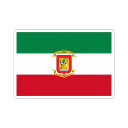 Flag of Montecristi Ecuador (Ecuador) STICKER Vinyl Kiss-Cut Decal 2 Inch White - The Sticker Space