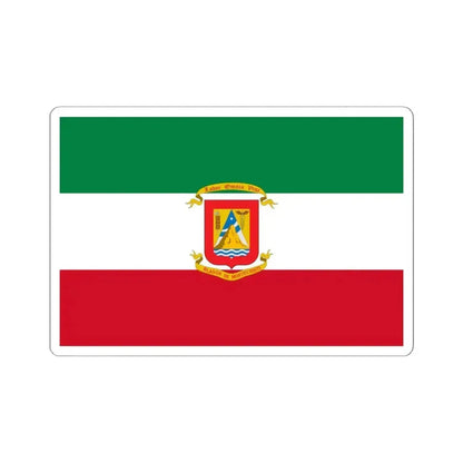 Flag of Montecristi Ecuador (Ecuador) STICKER Vinyl Kiss-Cut Decal 6 Inch White - The Sticker Space