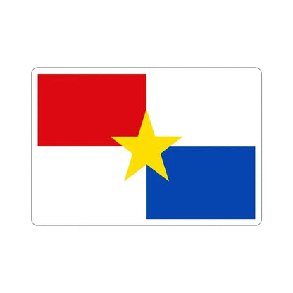 Flag of Montería Córdoba Colombia STICKER Vinyl Die-Cut Decal 6 Inch - The Sticker Space