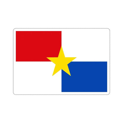 Flag of Montería Córdoba Colombia STICKER Vinyl Die-Cut Decal - The Sticker Space
