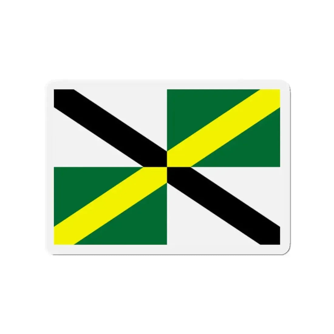 Flag of Monterey California - Refrigerator Magnet 2 Inch - The Sticker Space