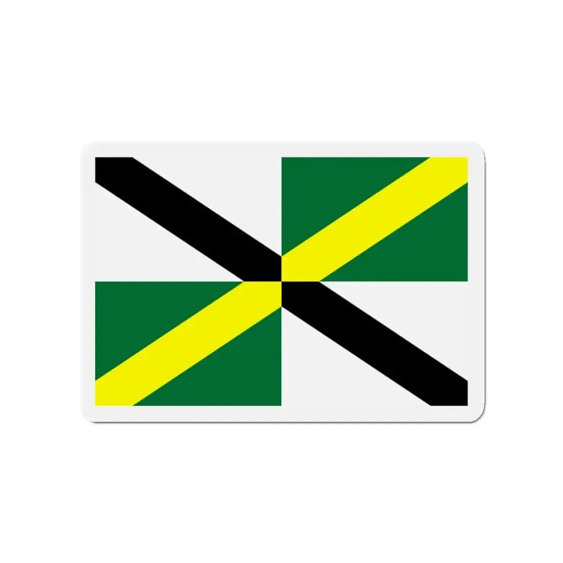 Flag of Monterey California - Refrigerator Magnet 3 Inch - The Sticker Space