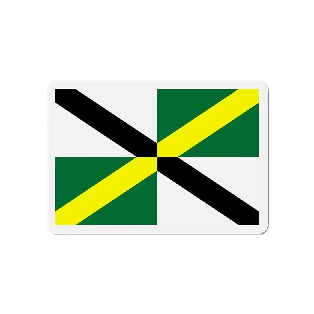 Flag of Monterey California - Refrigerator Magnet 4 Inch - The Sticker Space