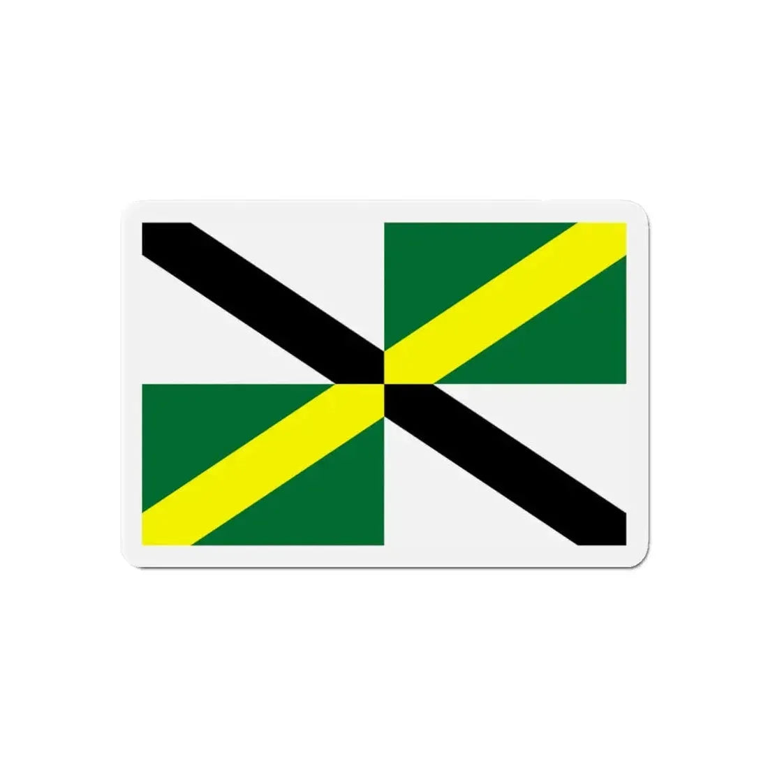 Flag of Monterey California - Refrigerator Magnet 6 Inch - The Sticker Space