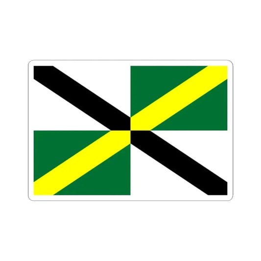 Flag of Monterey, California - STICKER Vinyl Kiss-Cut Decal 2 Inch White - The Sticker Space