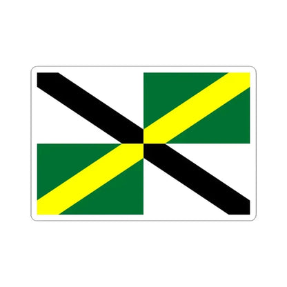 Flag of Monterey, California - STICKER Vinyl Kiss-Cut Decal 3 Inch White - The Sticker Space