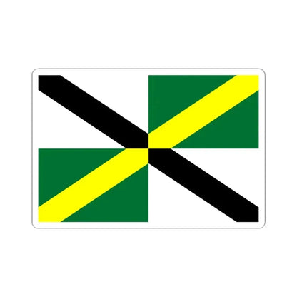 Flag of Monterey, California - STICKER Vinyl Kiss-Cut Decal 4 Inch White - The Sticker Space