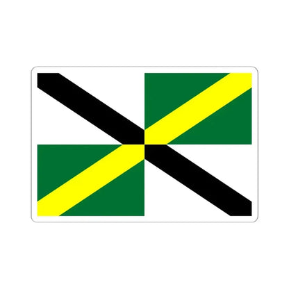 Flag of Monterey, California - STICKER Vinyl Kiss-Cut Decal 6 Inch White - The Sticker Space