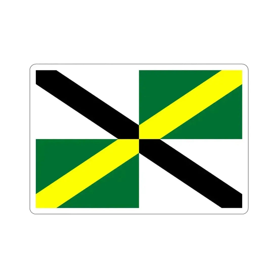 Flag of Monterey California USA STICKER Vinyl Die-Cut Decal 4 Inch - The Sticker Space