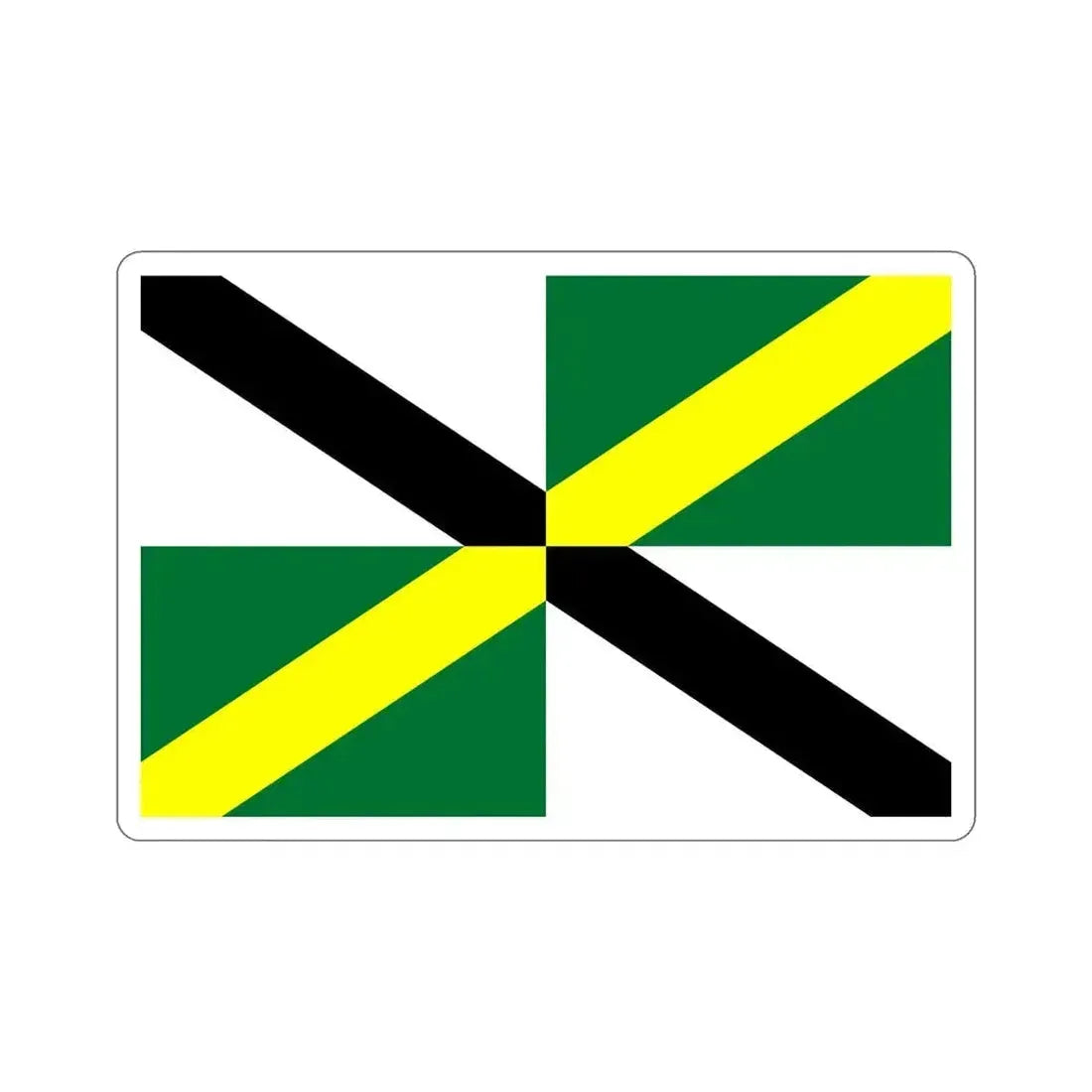 Flag of Monterey California USA STICKER Vinyl Die-Cut Decal 6 Inch - The Sticker Space