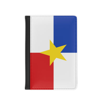 Flag of Montería Córdoba Colombia - Passport Holder-3.9" x 5.8"-The Sticker Space