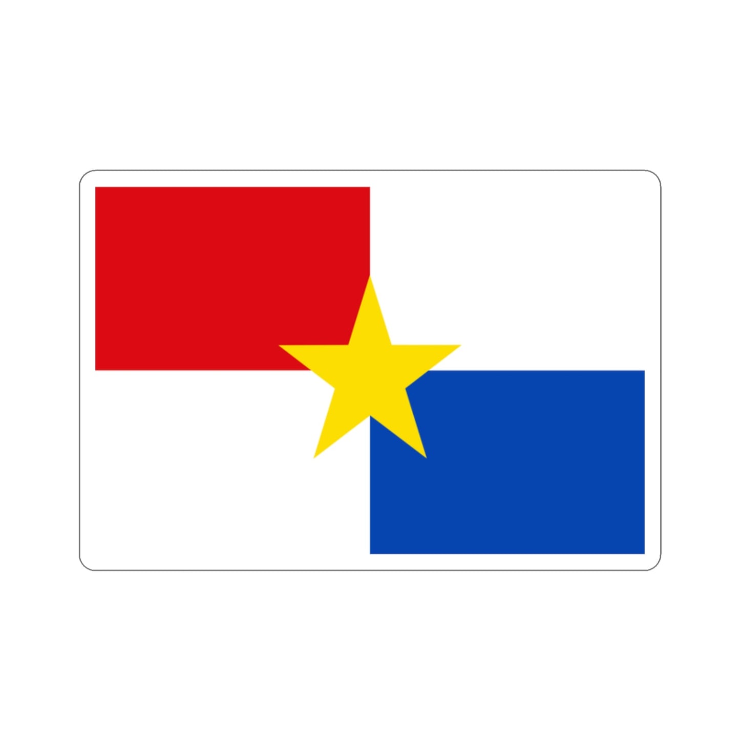 Flag of Montería Córdoba Colombia STICKER Vinyl Die-Cut Decal-2 Inch-The Sticker Space