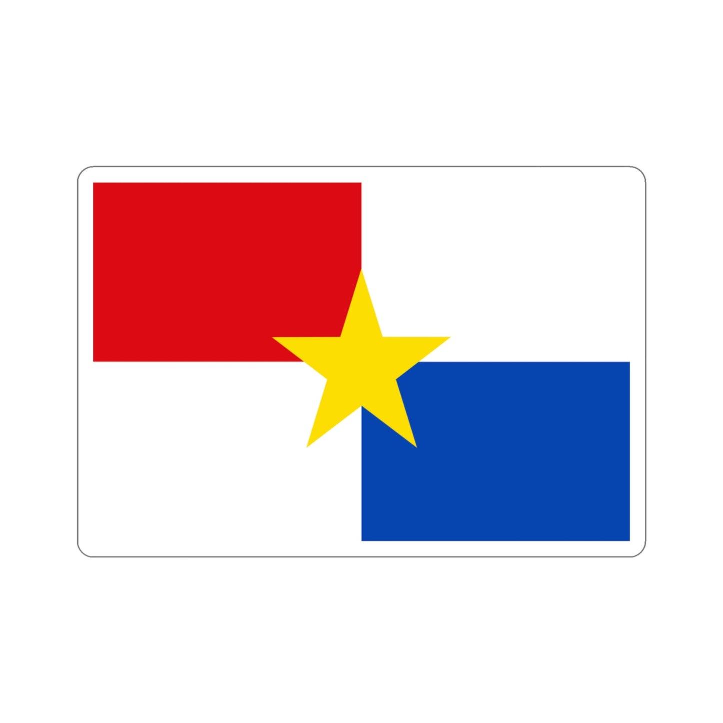 Flag of Montería Córdoba Colombia STICKER Vinyl Die-Cut Decal-3 Inch-The Sticker Space