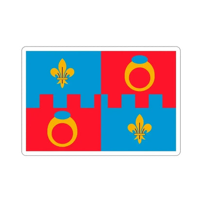 Flag of Montgomery County Maryland STICKER Vinyl Die-Cut Decal 3 Inch - The Sticker Space