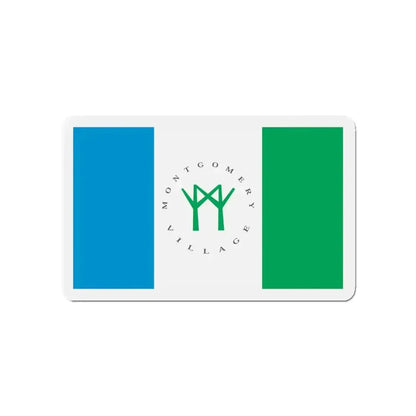 Flag of Montgomery Village Maryland - Refrigerator Magnet - The Sticker Space