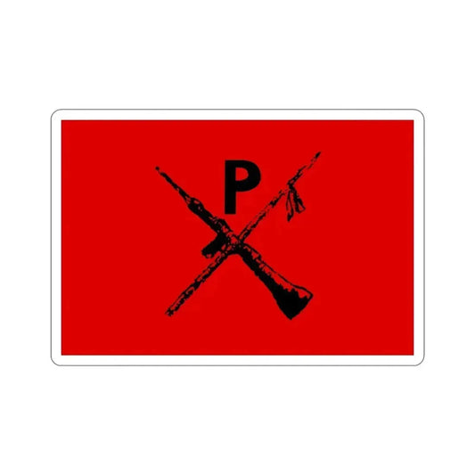 Flag of Montoneros STICKER Vinyl Die-Cut Decal 6 Inch - The Sticker Space