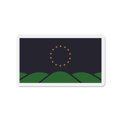 Flag of Montpelier VT - Die-Cut Magnet-2" x 2"-The Sticker Space