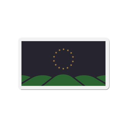 Flag of Montpelier VT - Die-Cut Magnet-3" x 3"-The Sticker Space