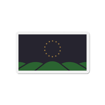 Flag of Montpelier VT - Die-Cut Magnet-4" x 4"-The Sticker Space