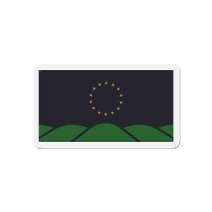 Flag of Montpelier VT - Die-Cut Magnet-5" x 5"-The Sticker Space