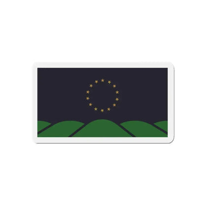 Flag of Montpelier VT - Refrigerator Magnet - The Sticker Space