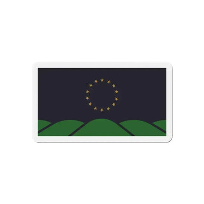 Flag of Montpelier VT - Refrigerator Magnet - The Sticker Space
