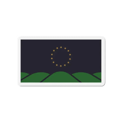 Flag of Montpelier VT - Refrigerator Magnet - The Sticker Space