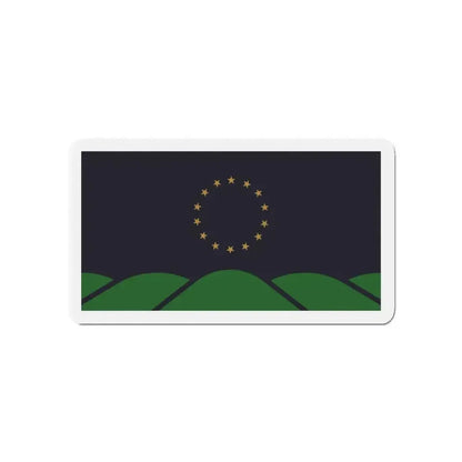 Flag of Montpelier VT - Refrigerator Magnet - The Sticker Space
