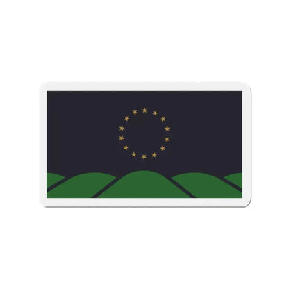 Flag of Montpelier VT - Refrigerator Magnet - The Sticker Space