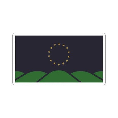 Flag of Montpelier VT USA STICKER Vinyl Die-Cut Decal 2 Inch - The Sticker Space