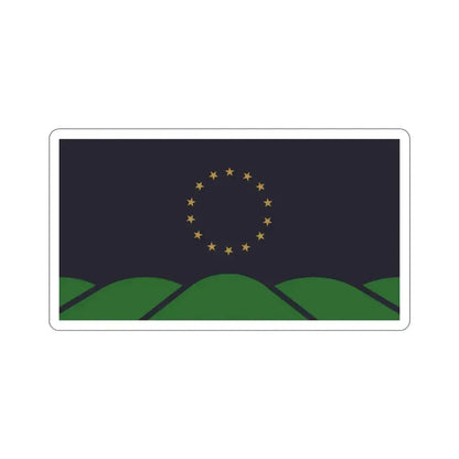 Flag of Montpelier VT USA STICKER Vinyl Die-Cut Decal 3 Inch - The Sticker Space