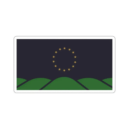 Flag of Montpelier VT USA STICKER Vinyl Die-Cut Decal 3 Inch - The Sticker Space