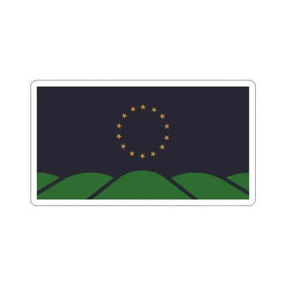 Flag of Montpelier VT USA STICKER Vinyl Die-Cut Decal 5 Inch - The Sticker Space