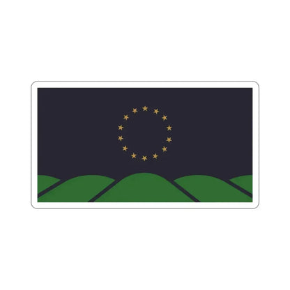 Flag of Montpelier VT USA STICKER Vinyl Die-Cut Decal 6 Inch - The Sticker Space