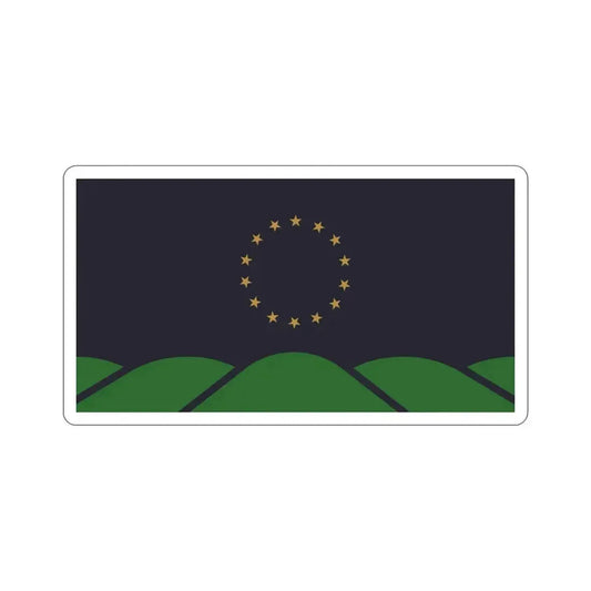 Flag of Montpelier VT USA STICKER Vinyl Die-Cut Decal 6 Inch - The Sticker Space