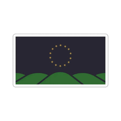 Flag of Montpelier VT USA STICKER Vinyl Die-Cut Decal 6 Inch - The Sticker Space