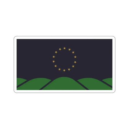 Flag of Montpelier VT USA STICKER Vinyl Die-Cut Decal - The Sticker Space
