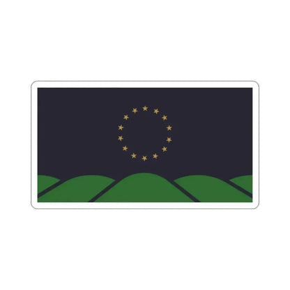 Flag of Montpelier VT USA STICKER Vinyl Die-Cut Decal - The Sticker Space