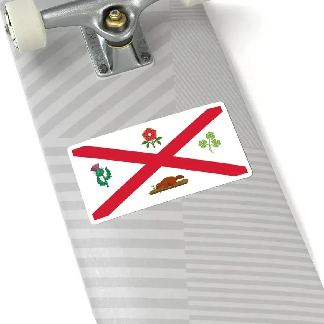 Flag of Montreal 1935-1939 (Canada) STICKER Vinyl Kiss-Cut Decal - The Sticker Space