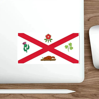 Flag of Montreal 1935 to 1939 Canada STICKER Vinyl Die-Cut Decal - The Sticker Space