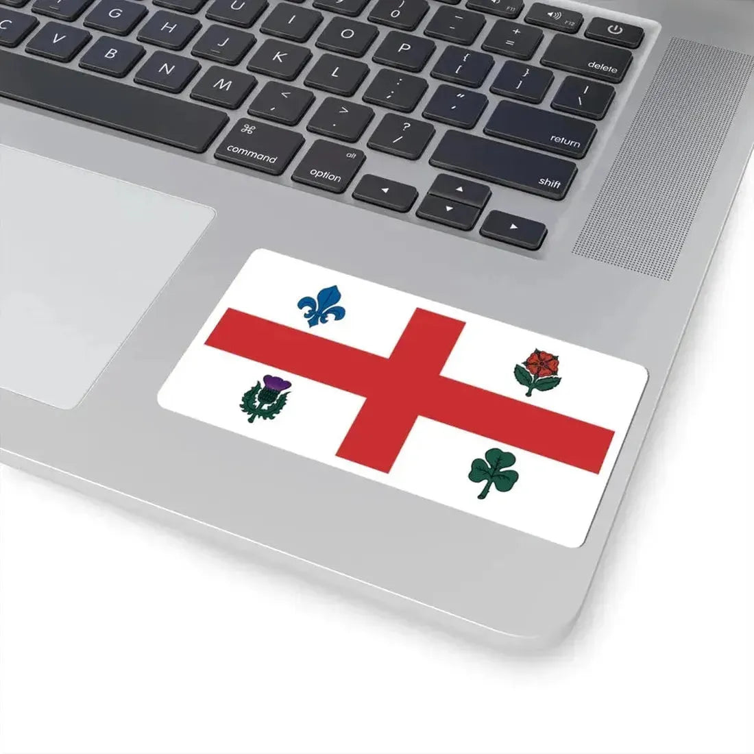 Flag of Montreal 1939-2017 (Canada) STICKER Vinyl Kiss-Cut Decal - The Sticker Space