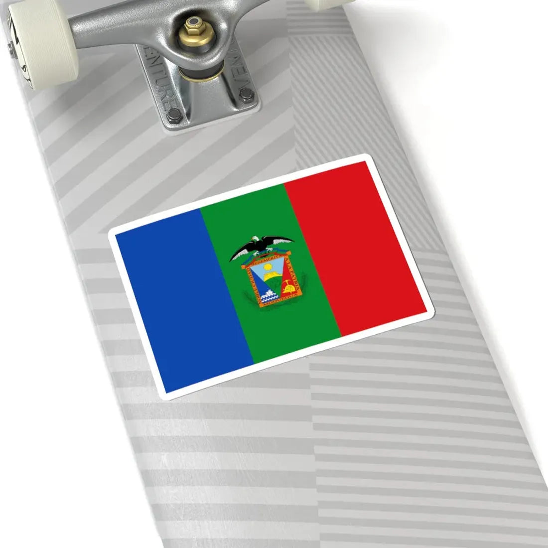 Flag of Moquegua (Peru) STICKER Vinyl Kiss-Cut Decal - The Sticker Space