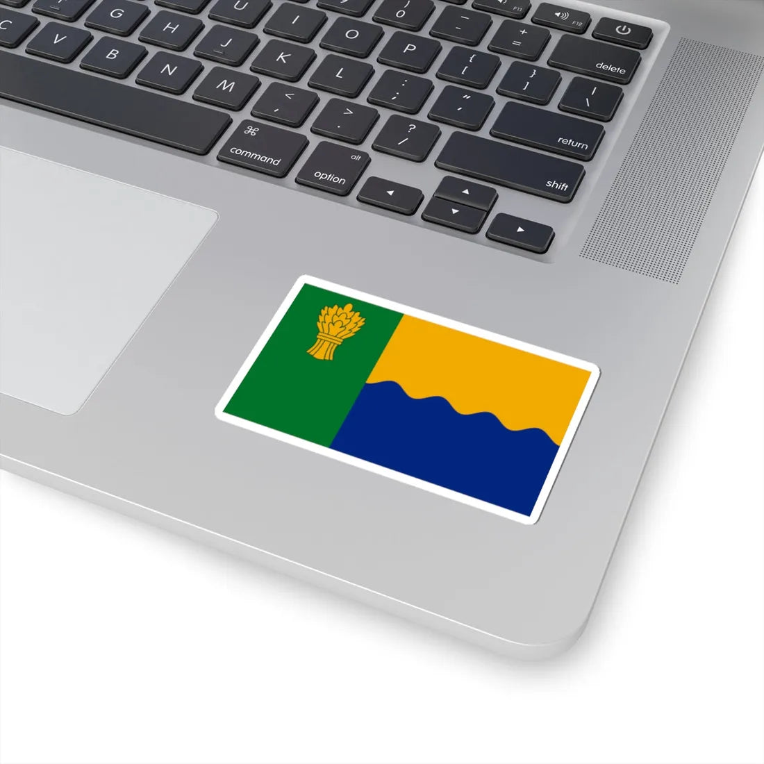 Flag of Morayshire (Scotland) STICKER Vinyl Kiss-Cut Decal - The Sticker Space