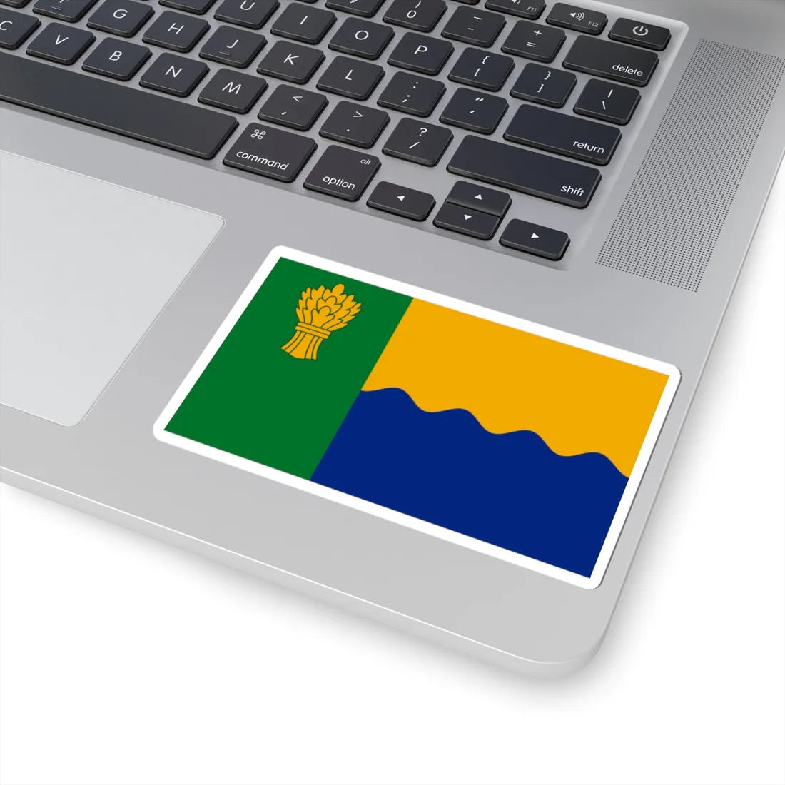 Flag of Morayshire (Scotland) STICKER Vinyl Kiss-Cut Decal - The Sticker Space