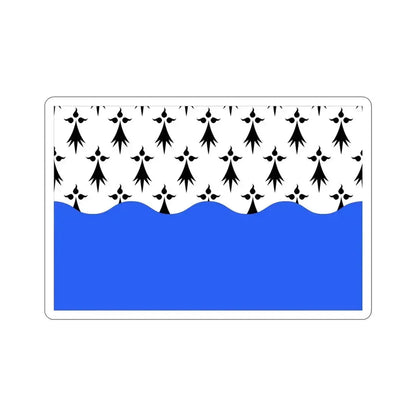 Flag of Morbihan France 2 STICKER Vinyl Die-Cut Decal - The Sticker Space